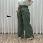شلوار نخی کمر کش برماندو کد J1792
