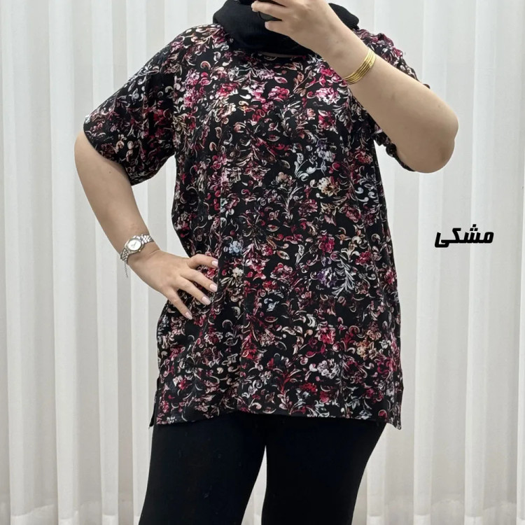 تیشرت نخی مدل پاپیا کد Q1791