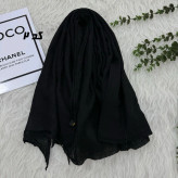 شال سوپرنخ کنفی قواره بزرگ 200 در 105 سانتیمتر بدون پرز و سر خوردن