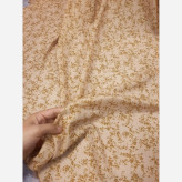 روسری نخی کاستوم طرح سوگند سبز سایز 140 چرخ دوز بدون پرزدهی
