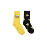 جوراب ساقدار طرح تا به تا سیمپسون نخی فری سایز 36 تا 41