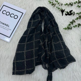 شال چهارخانه سوپرنخ اعلا قواره بزرگ 200×75 زنانه بدون آبرفت و چروک