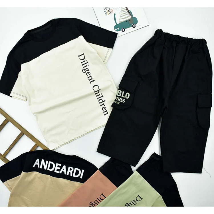 ست تیشرت و شلوارک پسرانه ANDEARDI کد 11706